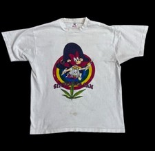 VTG 90s Sinsemilla Sam Shroomy Tunes II The Sequel Weed Marijuana T-Shirt XL