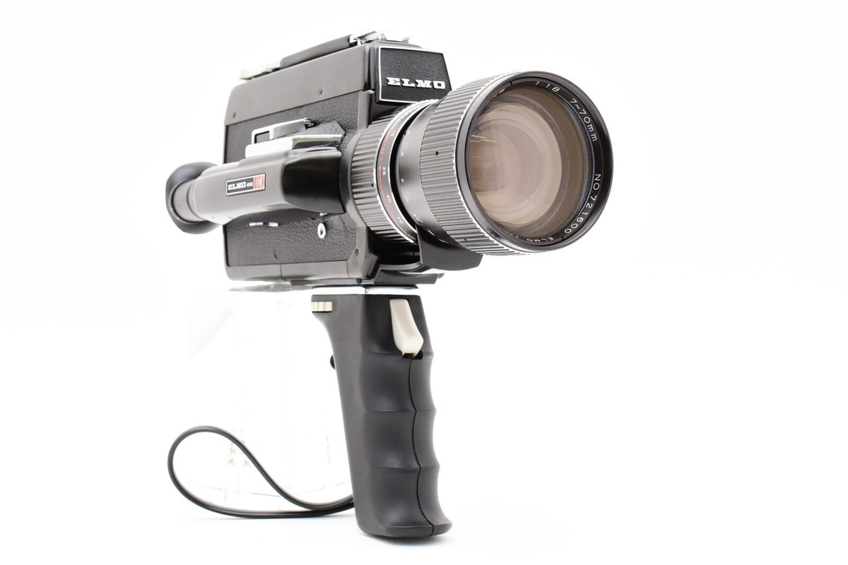 All Works】ELMO SUPER 110 Super 8 8mm Movie Camera N413422 All Works】ELMO SUPER 110 Super 8 8mm Movie Camera N413422
