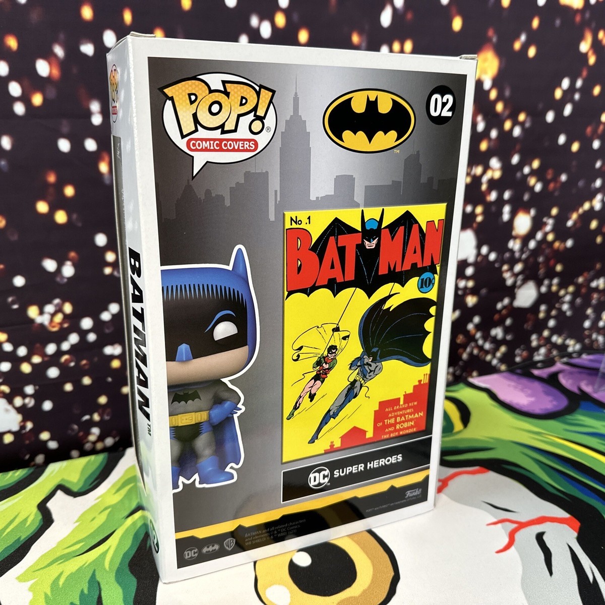 Funko Pop! Comic Covers: Batman Comic 02 Vaulted New