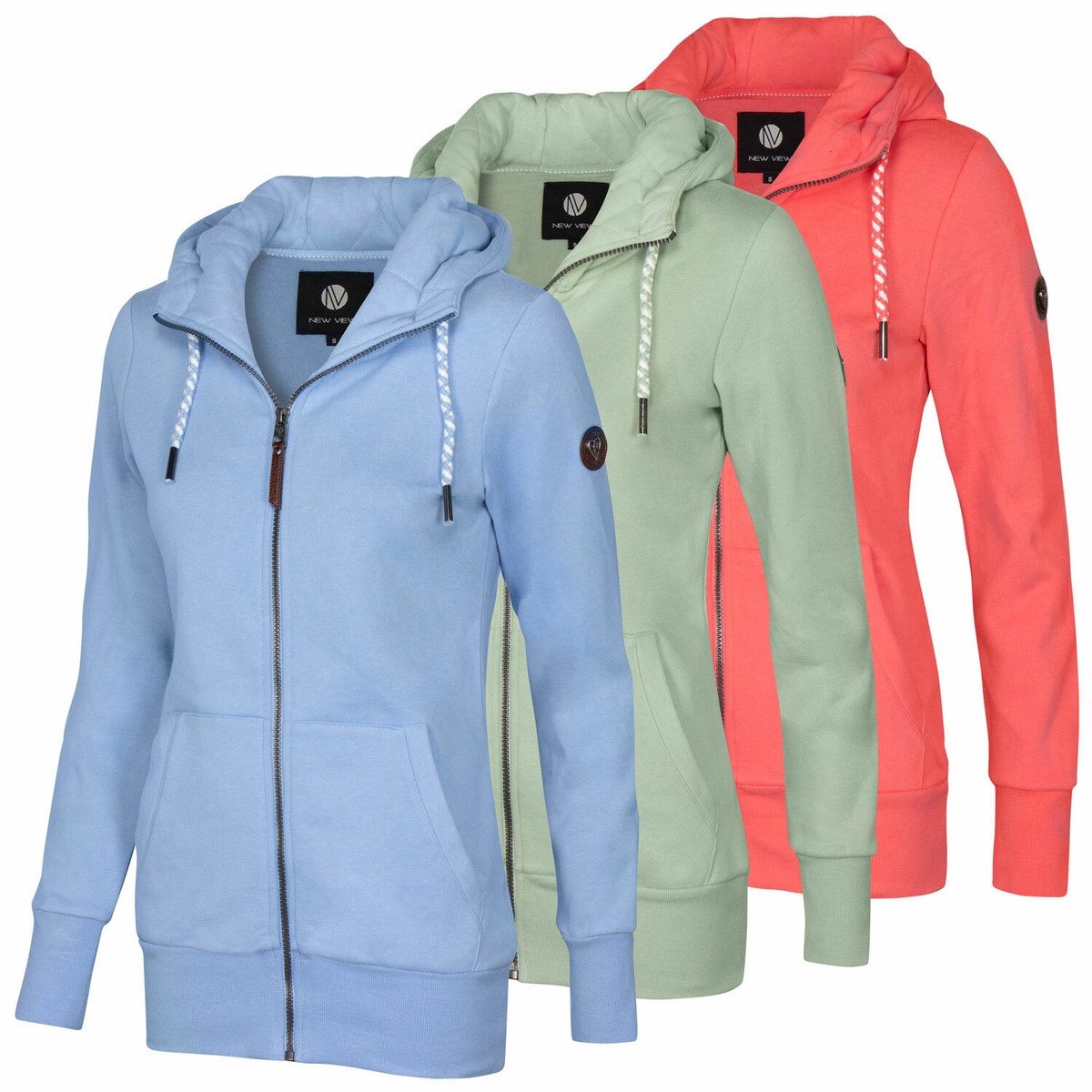 Kapuzenjacke Sweatjacke Damen Ohne Kapuze Sweatjacke Damen Ohne