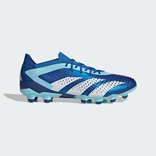 adidas Predator Accuracy.1 Low HG/AG IE9428 Soccer Cleats Royal Blue US 7-10 