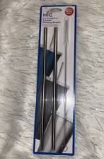 18/8 Stainless Steel Tumbler Drinking Straws 11" Cleaning Brushes
