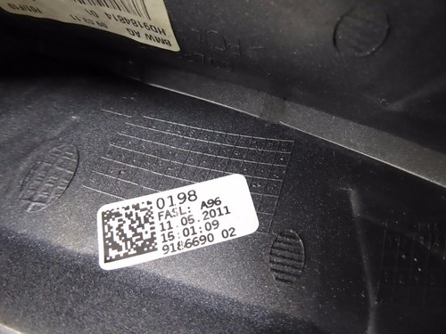 BMW 65209184814 F01 F02 F03 F04 ROOF ANTENNA COVER OEM 750LI 740I 760I B7 - Picture 9 of 11