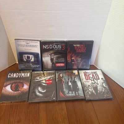 Lot Of 7 Horror  Thriller DVD Movies Insidious 3 Candyman Prom Night Sealed