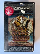 BETAMAX Mel Brooks Movie "Blazing Saddles" Beta, 1983 Vintage