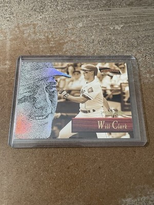 1996 Will Clark - Pinnacle - Aficianado - Artist's Proof  #26