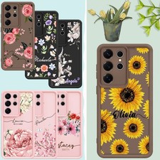 Custom Flower TPU Drop-Proof Phone Cover Case For Samsung Galaxy S26/S25/A57/A17