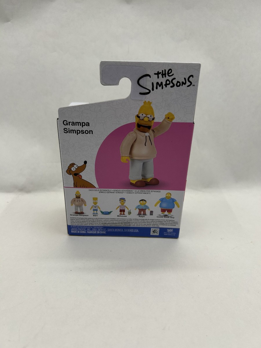 Jakks The Simpsons Grampa Simpson (Grandpa) 2.5