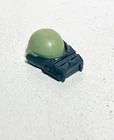 GI Joe 1982 Steeler V1 Helmet + Visor OG Accessories Parts Vintage Hasbro ARAH