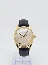 Gucci G-Timeless YA1264044A Women's Leather Band MOP Dial Watch ⌚