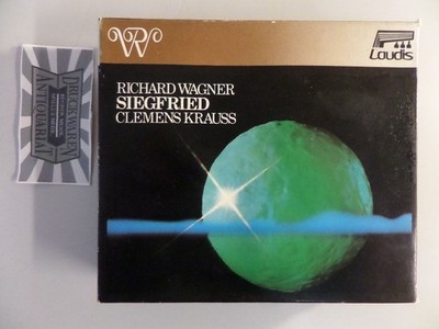 Wagner: Siegfried [Box-Set mit 4 Audio-CDs]. Aufnahme Bayreuther Festspiele, 195
