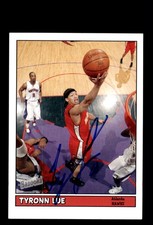 Signed Basketball Card Auto Tyronn Lue 2005-06 Bazooka #46 Atlanta Hawks