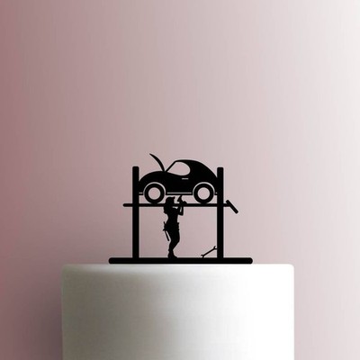 Mechaniker - Acryl Cake Topper