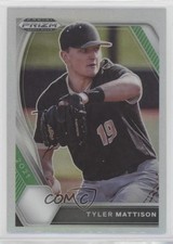 2021 Panini Prizm Draft Picks Silver Prizm Tyler Mattison #PDP104 0o6v