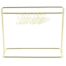 Mini Hangers for Doll Clothes 18 Inch Garment Rack Miniature with