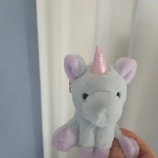 Unicorn Plush Toy Mascot Pastel Colors