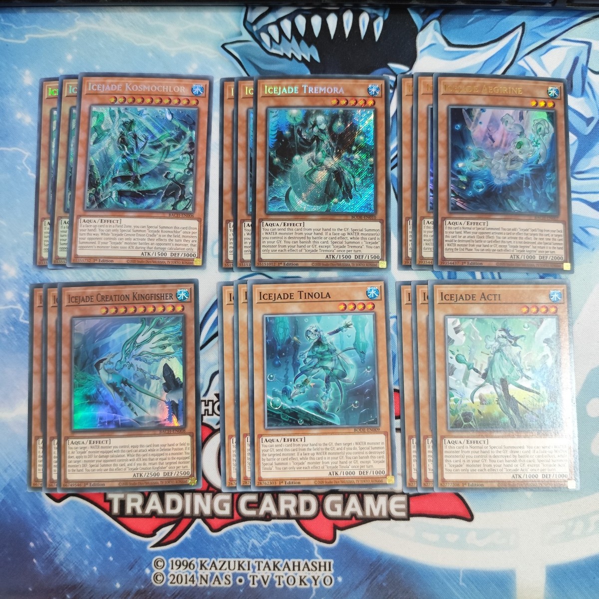 Yugioh English Core Deck Icejade Original Yugioh English Core Deck Icejade Original
