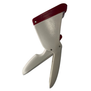 Chef'n Strawberry Slicester Slice Dice Cutter Hand Held Fruit Slicer Red