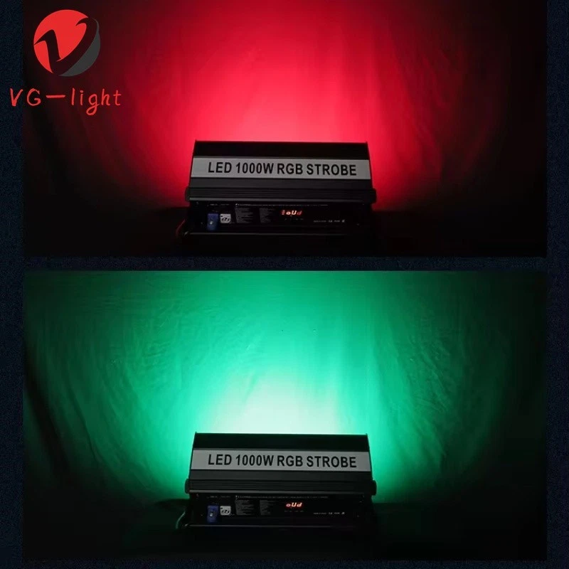Strobe Light Led 1000W RGB +W 3in1 DJ Disco Stage Wash Effect flash Light DMX512 - Image 3 of 4