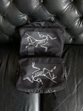 Arc'teryx Index 10 Gear Organizer Multi-Pocket Black Nylon 2 x 5L (10L Total)