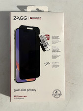 ZAGG InvisibleShield Glass Elite Privacy Apple iPhone 14Pro/Plus& 13/14 Pro Max