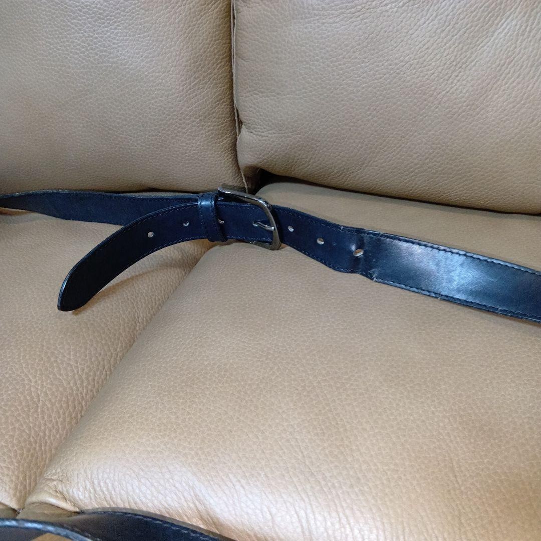 Christian Dior Shoulder Bag Canvas Leather Navy Beige From Japan Authentic thumbnail 7