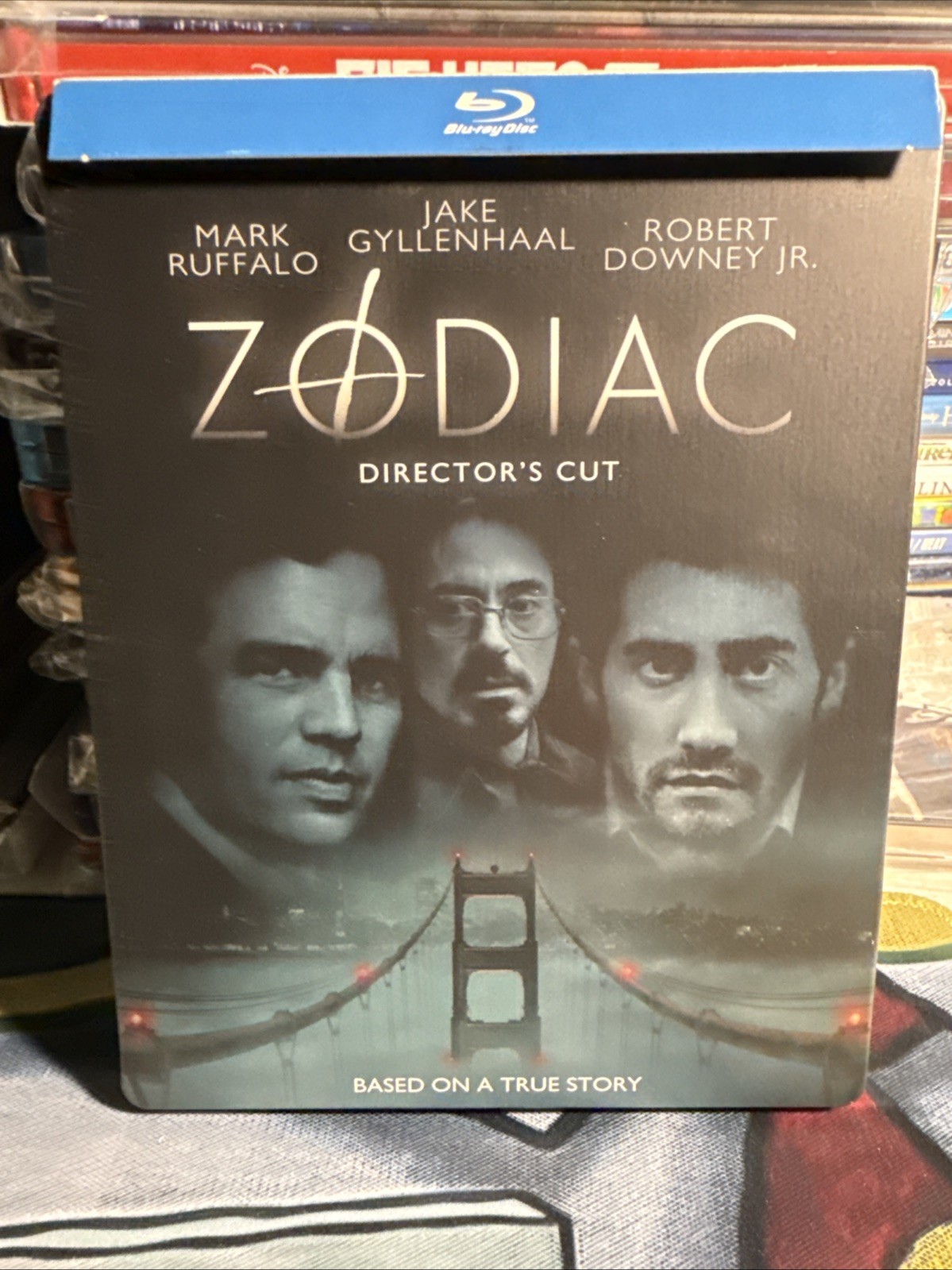 ZODIAC (2007) Reg Free US Blu Ray Steelbook David Fincher - RARE