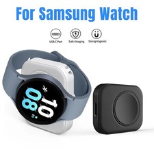 Magnetic Wireless Watch Charger USB-C USB-A Dock for Smartwatches 2.5W 