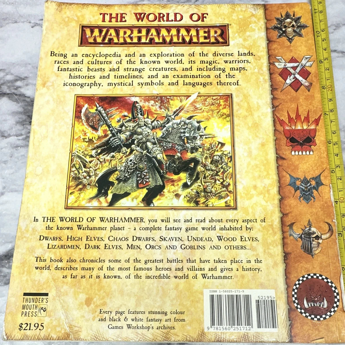 Games Workshop World of Warhammer Illustrated Guide Art Book English Bretonnia