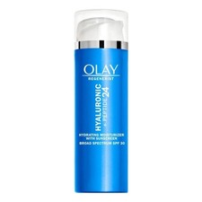 Olay Regenerist Hyaluronic  Peptide 24 10/25 Face Moisturizer, Fragrance-Free,