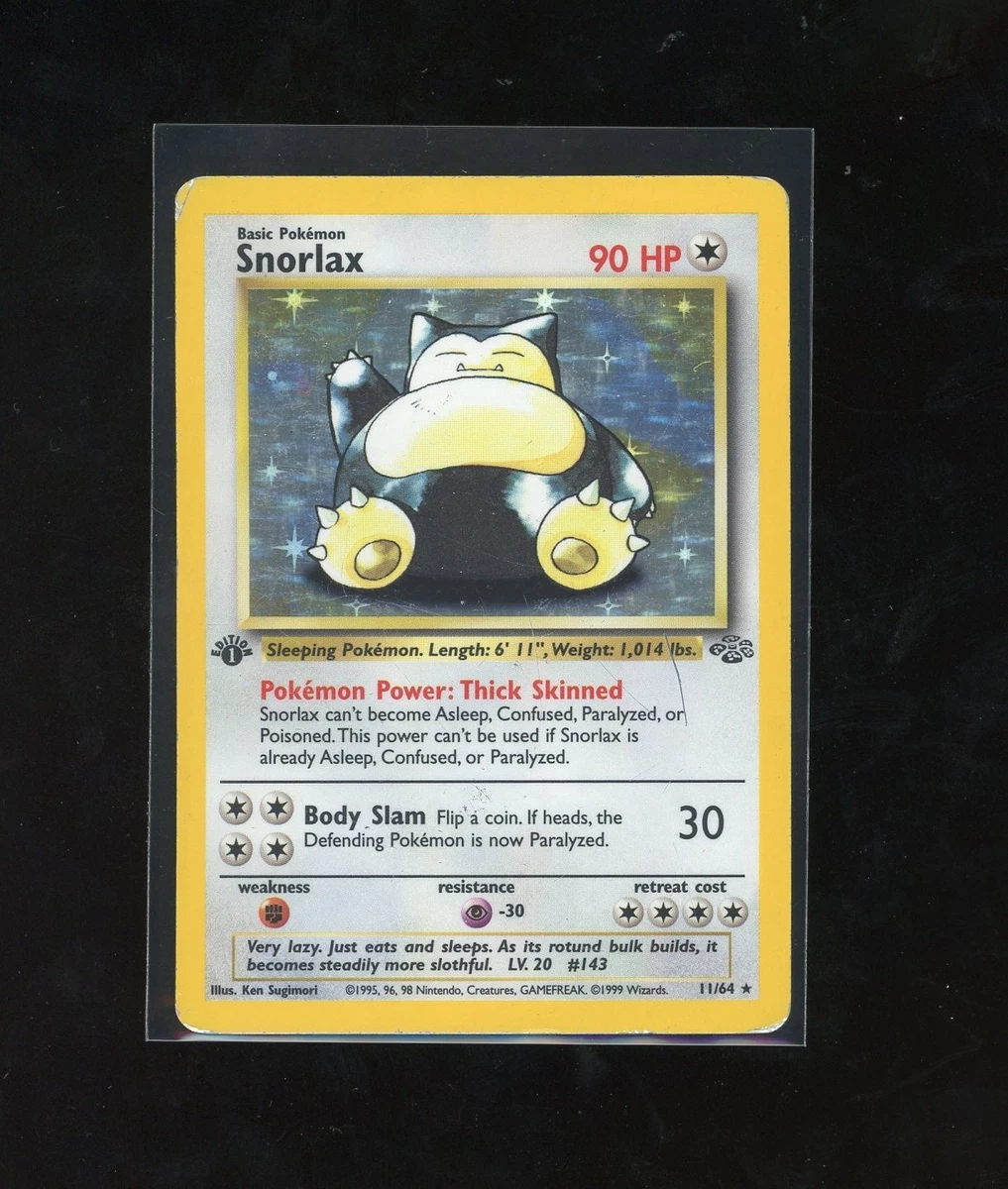 Pokémon TCG Jungle 1st Edition Games Individual Trading Card for