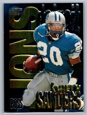 1997 Skybox Impact - Boss Barry Sanders #19 SB Super Foils - HOF EX-MT