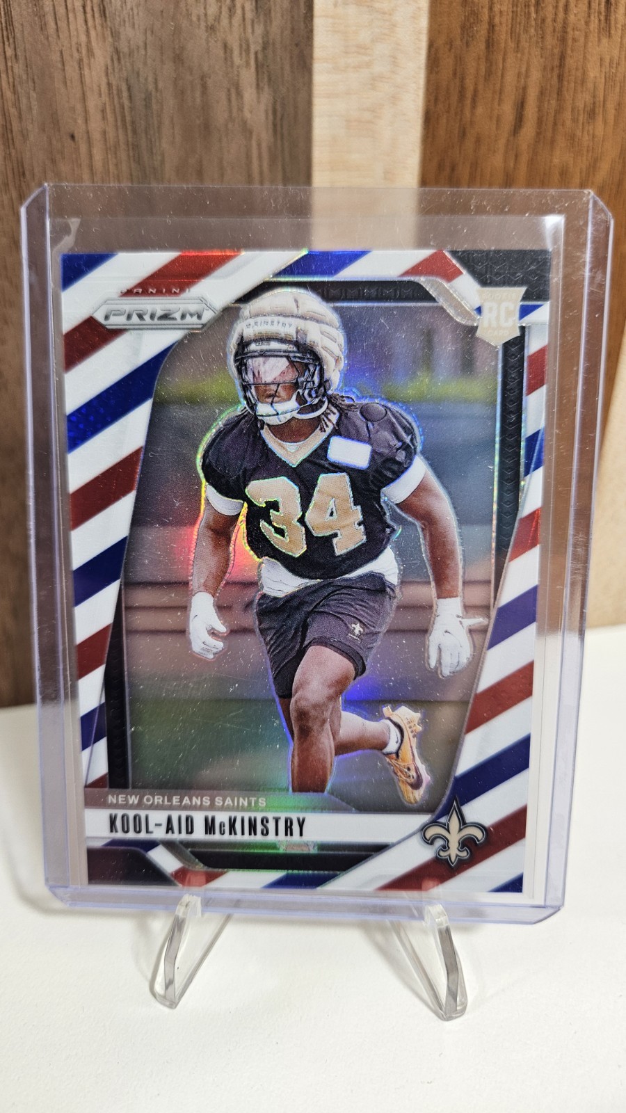Kool-Aid McKinstry Panini Prizm #363 Red/White/Blue