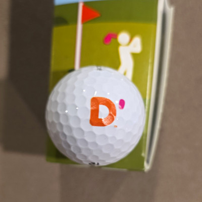 TaylorMade Dunkin' Tour Preferred White Golf Ball New