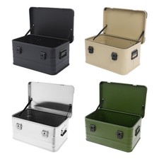 Aluminum Storage Box 30l50l80l Waterproof Lockable Heavy Duty Outdoor Aluminum Storage Box 30l50l80l Waterproof Lockable Heavy Duty Outdoor