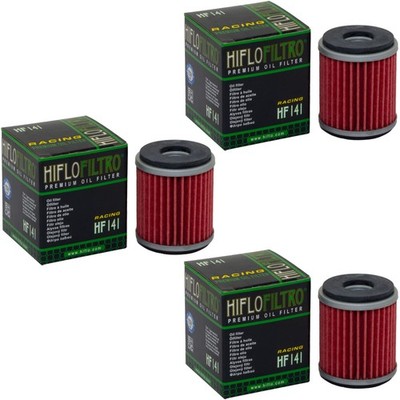 Ölfilter Set 3 Stück Hiflo HF141 für Yamaha YFM 250 YFM250 YFZ 450 YFZ450 AJ 