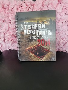 Stephen King Library Desk Calendar 2014 Still In Plastic Never Used Never Used