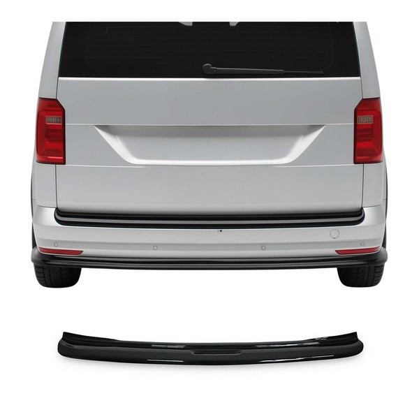 Ladekantenschutz StoßStange FüR VW Caddy III 2015-2020 FL Acryl GläNzend Schwarz-image