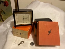 OROLOGIO SVEGLIA SALVADANAIO FICHTER GERMANY 60'S new in box