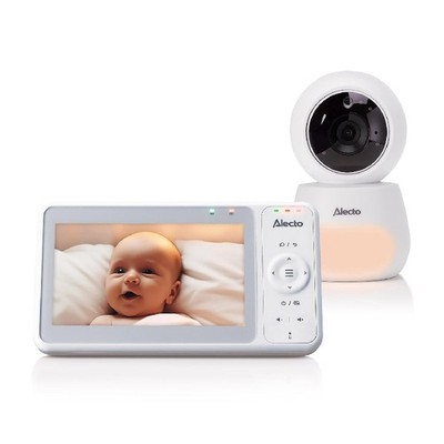 Alecto DVM2050 Babyphone mit  5'' Monitor, Kamera ferngesteuert Zoom, schwenkbar