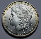 1901-O MORGAN $1 Dollar 90% Silver Coin ~Hi Grade Uncirculated BUnc ~Edge Toning