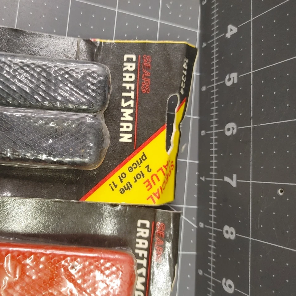 Vintage Craftsman 3 Pc Set USA 1/4” 3/8”  1/2” Drive Socket Rack Organizer Tray - Image 2 of 3