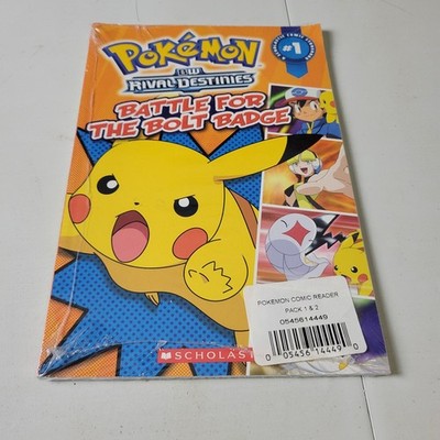 Pokémon Comic Book Reader Pack of 2 Sealed Battle for Bolt, Wrath of Legends
