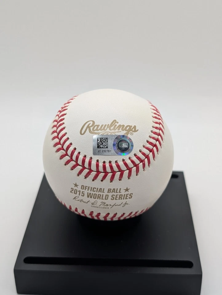 Alex Gordon Signed 2015 World Series Baseball MLB Holoraph Authentication  - Image 4 of 4
