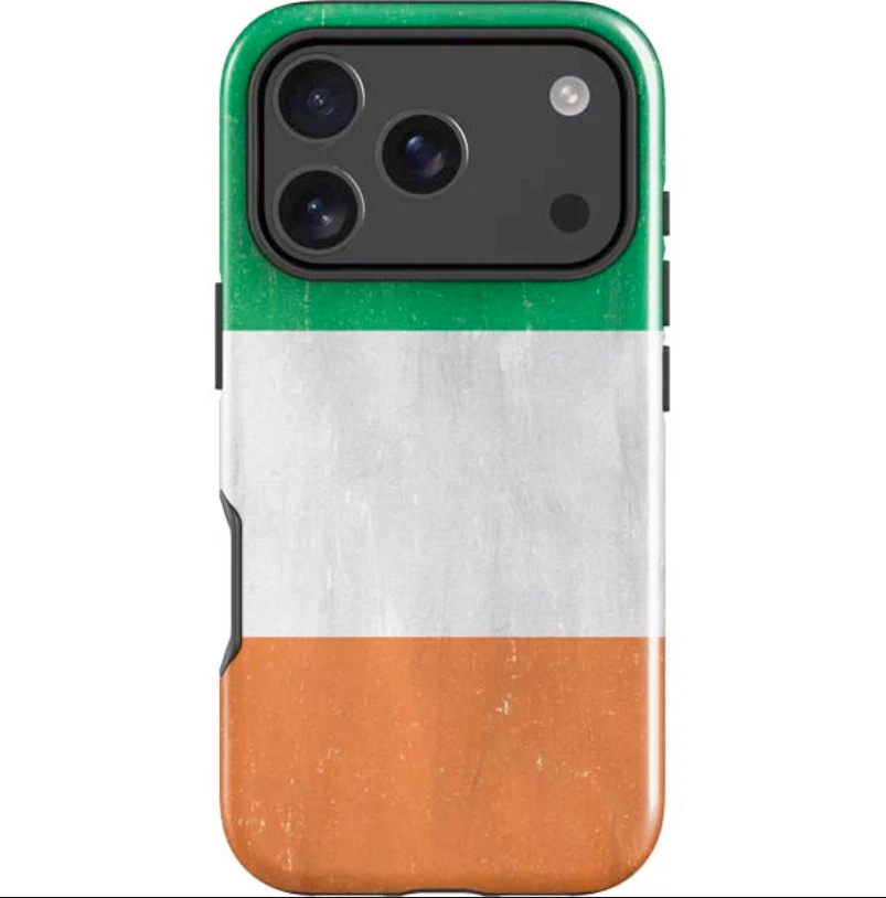 Ireland Flag Distressed iPhone Case