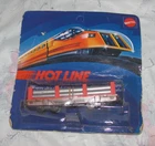 Vintage 1971 Mattel Hot Line Hotline Model Train Mad Flatter Cargo Car MOC New