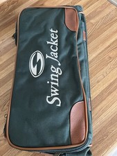 Green Canvas - Duffle Bag with Brown Trim 20" for various occasions