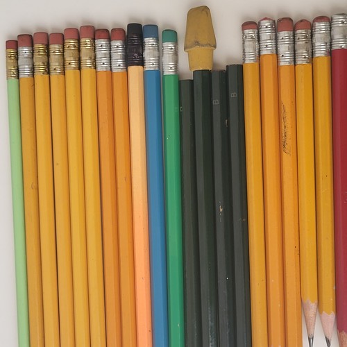 Vtg Black Empire Pencil Co Box & 25 Empire Pencils Inside Pueblo Fairmount No 2 - Picture 21 of 24