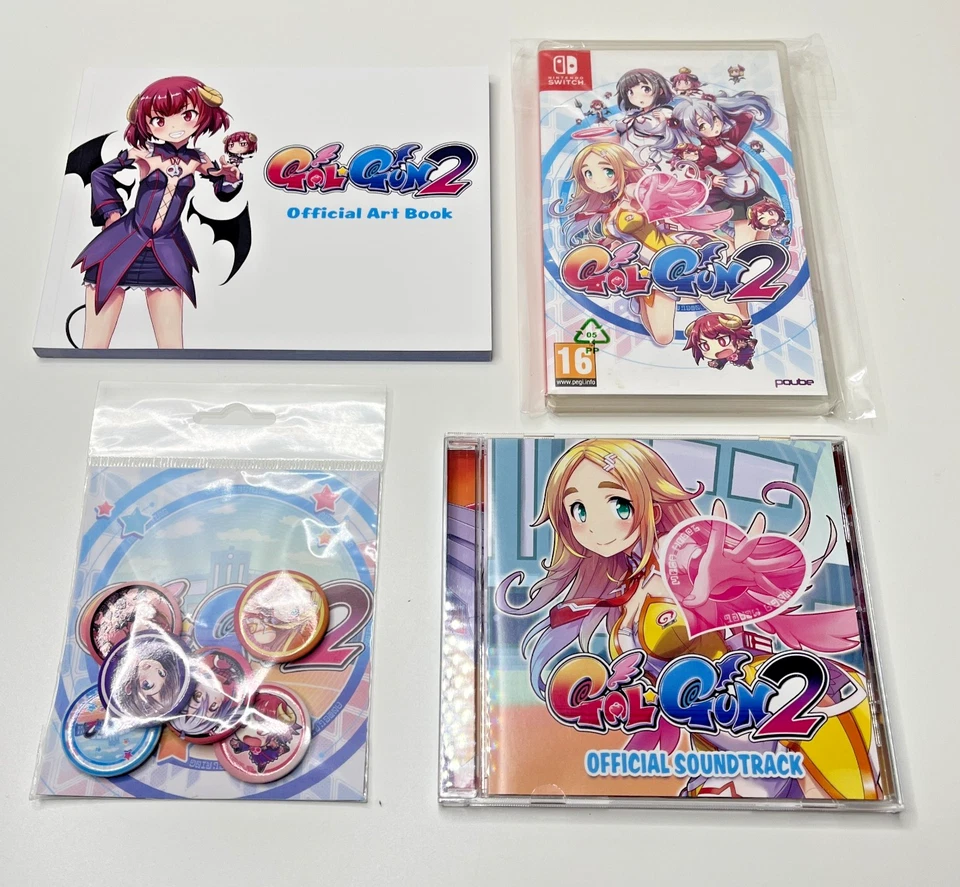 Gal Gun 2 "Free Hugs" Limited Edition - Nintendo Switch - Zustand: Sehr Gut ✅ - Bild 2 von 3