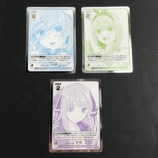 The Quintessential Quintuplets Card Game / PR 3-Card Set PR - Trading Cards